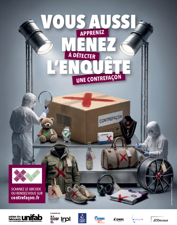 AFFICHE MENEZ L'ENQUÊTE